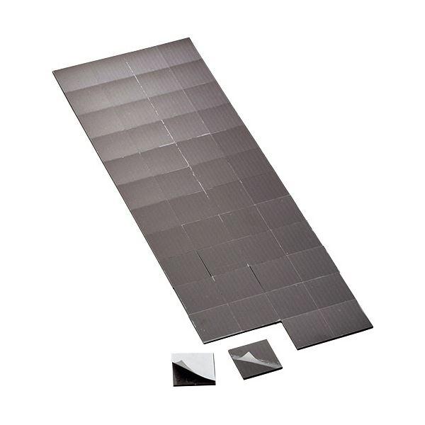 マグエックス超強力マグネット ゼロスリップ シートタイプ 25×25mm MHG-48 1セット(480片:48片×10パック) 業務用 まとめ買い ポイント消化 日用品_1