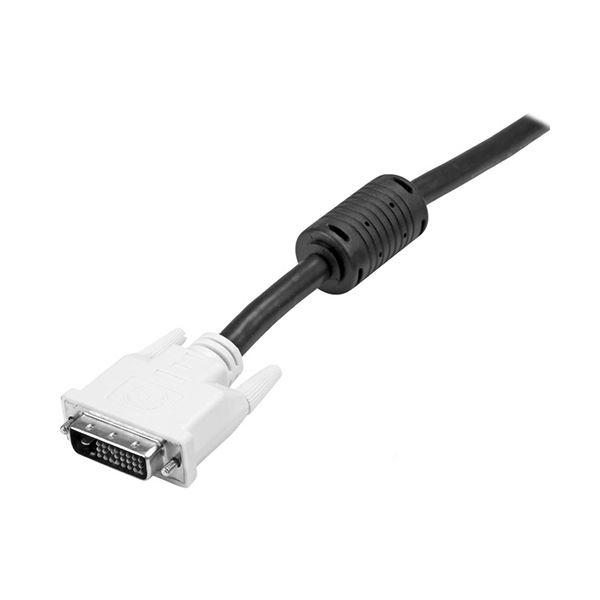StarTech.com DVI-Dデュアルリンクケーブル ブラック 15.2m オス/オス DVIDDMM50 1本 まとめ買い ポイント消化 PC周辺機器