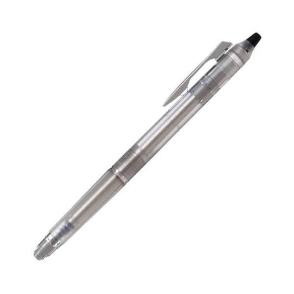 (まとめ) パイロットゲルインキボールペン フリクションボール ノックゾーン 細字0.7mm 黒 (軸色:ニュートラルクリア) LFBKZ-50F-N 業務用 まとめ買い 日用品_1