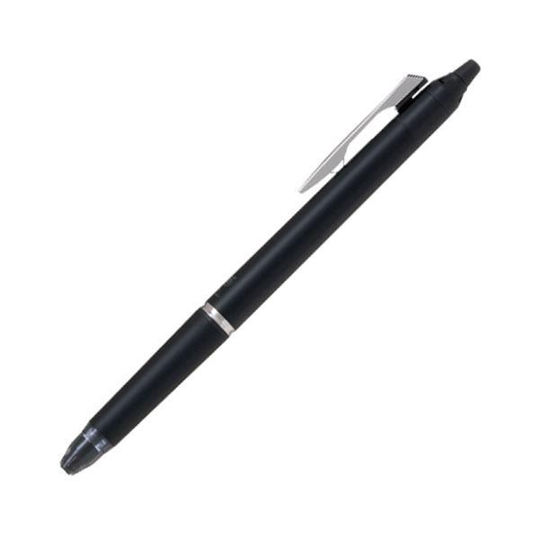 (まとめ) パイロットゲルインキボールペン フリクションボール ノックゾーン 細字0.7mm 黒 (軸色:オールタイムブラック) LFBKZ-50F- 業務用 まとめ買い 日用品_1