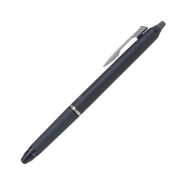 (まとめ) パイロットゲルインキボールペン フリクションボール ノックゾーン 極細0.5mm 黒 (軸色:ミッドナイトネイビー)LFBKZ-50EF- 業務用 まとめ買い 日用品_1