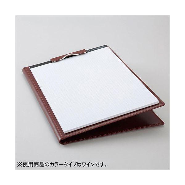 レイメイ藤井 zeitVektor クリップファイル (A5) 再生皮革製 ブラウン ZVF605C 業務用 まとめ買い ポイント消化 日用品_1