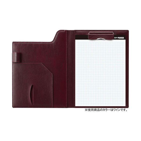 レイメイ藤井 zeitVektor クリップファイル (A5) 再生皮革製 ブラウン ZVF605C 業務用 まとめ買い ポイント消化 日用品_2