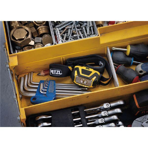 PETZL ぺツル アリア1R ヘッドライト ブラック/イエロー 450ルーメン E069CA00 工具 ツール DIY 作業工具 まとめ買い ポイント消化 スポーツ用品_1