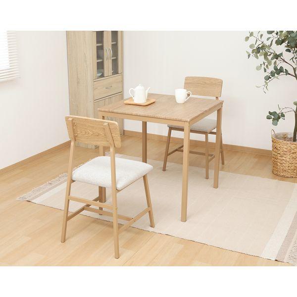 ダイニングセット3点 ベージュカラー 組立品 業務用 まとめ買い ポイント消化 日用品_1