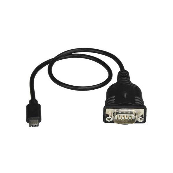StarTech.com USB-C - シリアル(RS232C)変換アダプタケーブル 40cm ブラック ICUSB232PROC1本 まとめ買い ポイント消化 PC周辺機器_1