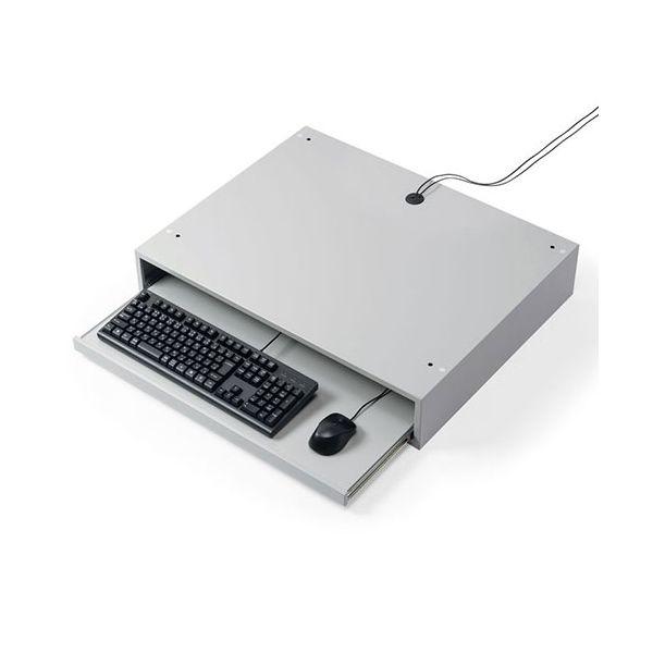 サンワサプライ キーボード収納台 W700 グレー(MR-FA70・MR-FAK70・MR-FAP70用) MR-FA70KBS まとめ買い ポイント消化 PC周辺機器_3
