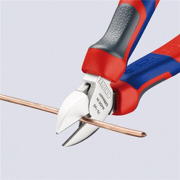 KNIPEX クニペックス 斜ニッパー コンフォート 全長160mm 7005-160 工具 ツール DIY 作業工具 まとめ買い 爆買 ポイント消化 スポーツ用品_3
