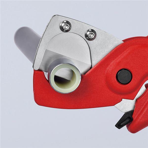 KNIPEX クニペックス パイプカッター プラスチック複合管用 グラスファイバー強化プラスチック 全長185mm 9025-185 工具 ツール ま まとめ買い ポイント消化_1