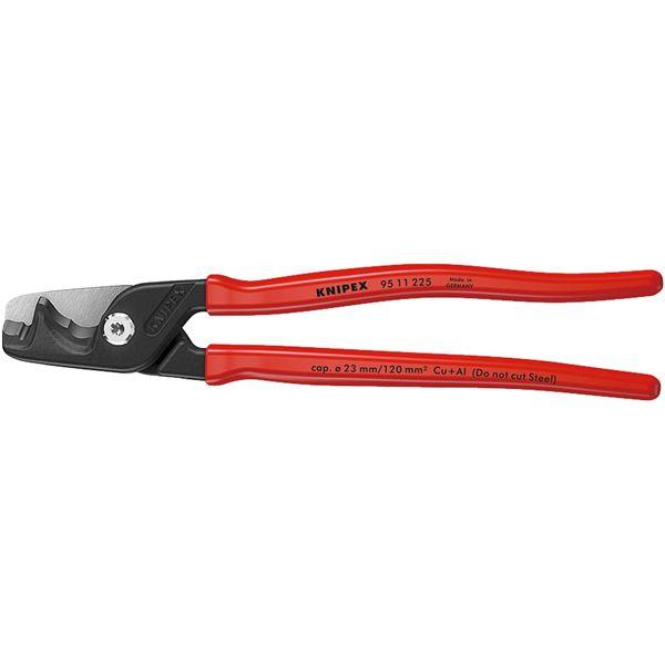 KNIPEX クニペックス ケーブルカッター ステップカットXL プラスチックコーティング 全長225mm サイズW225×D46×H15mm パック まとめ買い ポイント消化_2