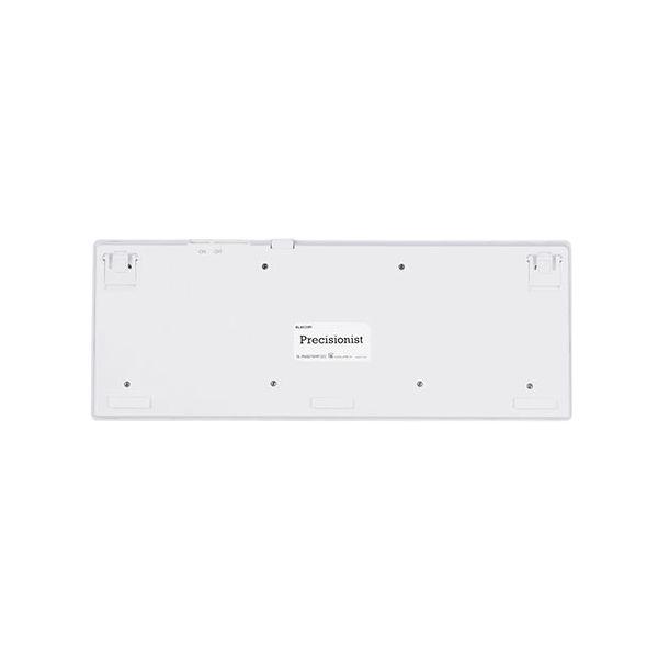 エレコム Precisionist mini USB無線/Bluetooth薄型ミニキーボード ホワイト TK-PN1075MPWH まとめ買い ポイント消化 PC周辺機器_1