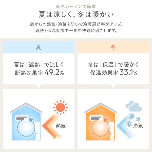 形状記憶加工付き 1級遮光 防炎 ドレープカーテン 単品 幅200×丈235cm 1枚入 ミルクティー 洗える 無地 国産 タッセル付 遮光カーテン 受注生産爆買