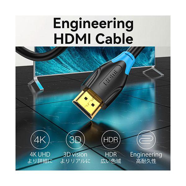 VENTION HDMI 1.4ケーブル 25m HDCP対応 ブラック AA-2465 まとめ買い ポイント消化 PC周辺機器_1