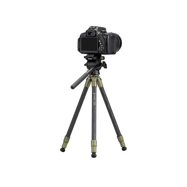 CAYER カイヤー コンパクトカーボン三脚 CH10LS1 3段 脚径16mm グリーン VCAYER-CH10LS1GN まとめ買い 爆買 ポイント消化 PC周辺機器_2