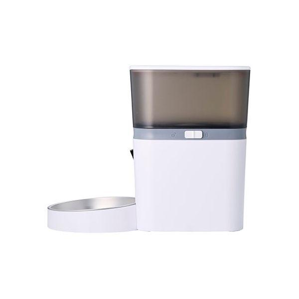 エレコム スマホ対応カメラ付き自動給餌器 4L/ドライフード専用 PET-AF01CAWH まとめ買い 爆買 ポイント消化 ホビーの画像