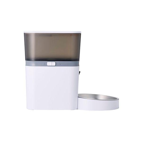 エレコム スマホ対応カメラ付き自動給餌器 4L/ドライフード専用 PET-AF01CAWH まとめ買い 爆買 ポイント消化 ホビーの画像