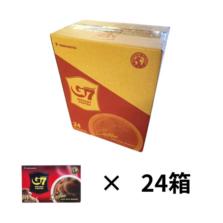 ベトナムコーヒー G7 ブラックコーヒー 1ケース(24箱) ギフト