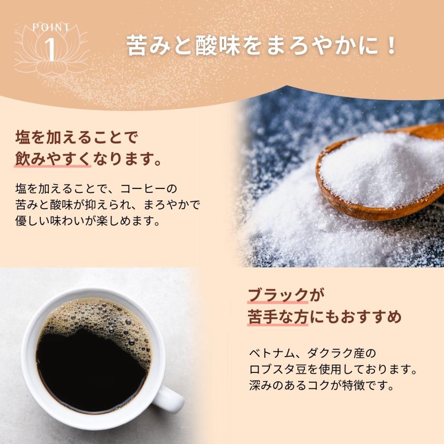 ベトナム 塩コーヒー CA PHE VINZ 3箱 45スティック お取り寄せグルメ