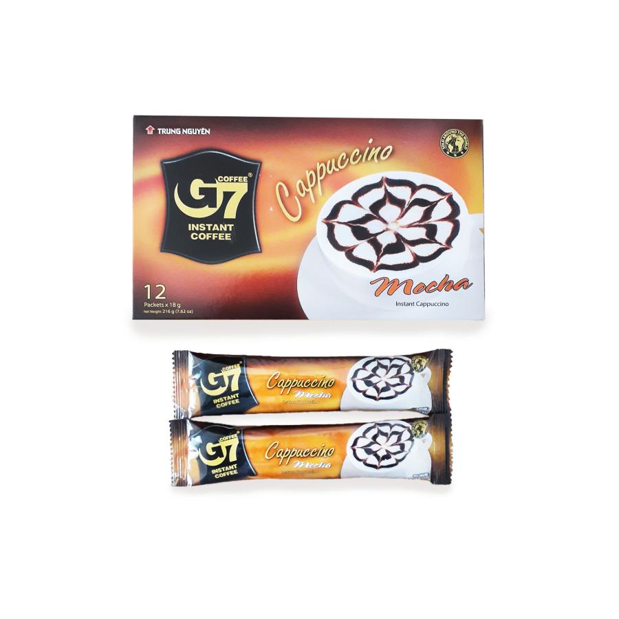 ベトナムコーヒー 塩コーヒー G7 カプチーノ モカ 2種セット お