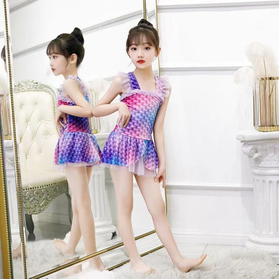 水着 女子 子供 キッズ 女の子 帽子付き キッズ 水着 ワンピース 100 110 1 130 140 150 Cm 子供水着 子ども 女児 小学生 人魚 アリエル Mz001 子供ドレスvluckstore 通販 Yahoo ショッピング