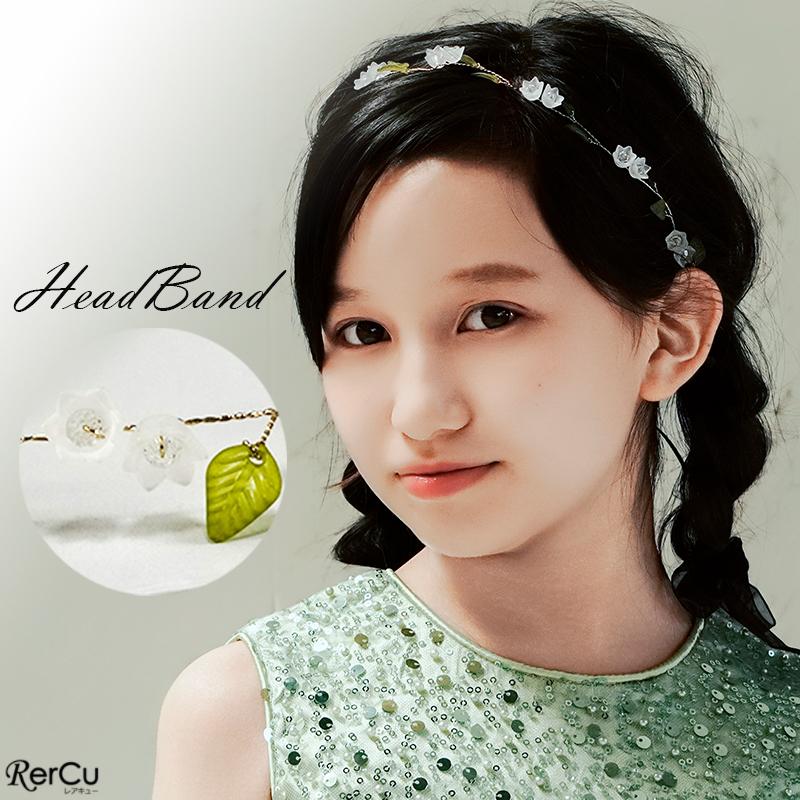 RerCu ヘアアクセサリ 発表会 結婚式 高級 プリンセス ヘッドドレス