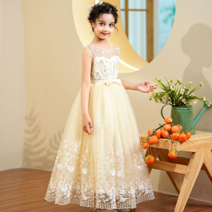 RerCu 発表会ドレス 赤 ピアノ 結婚式 子どもドレス キッズ ピンク