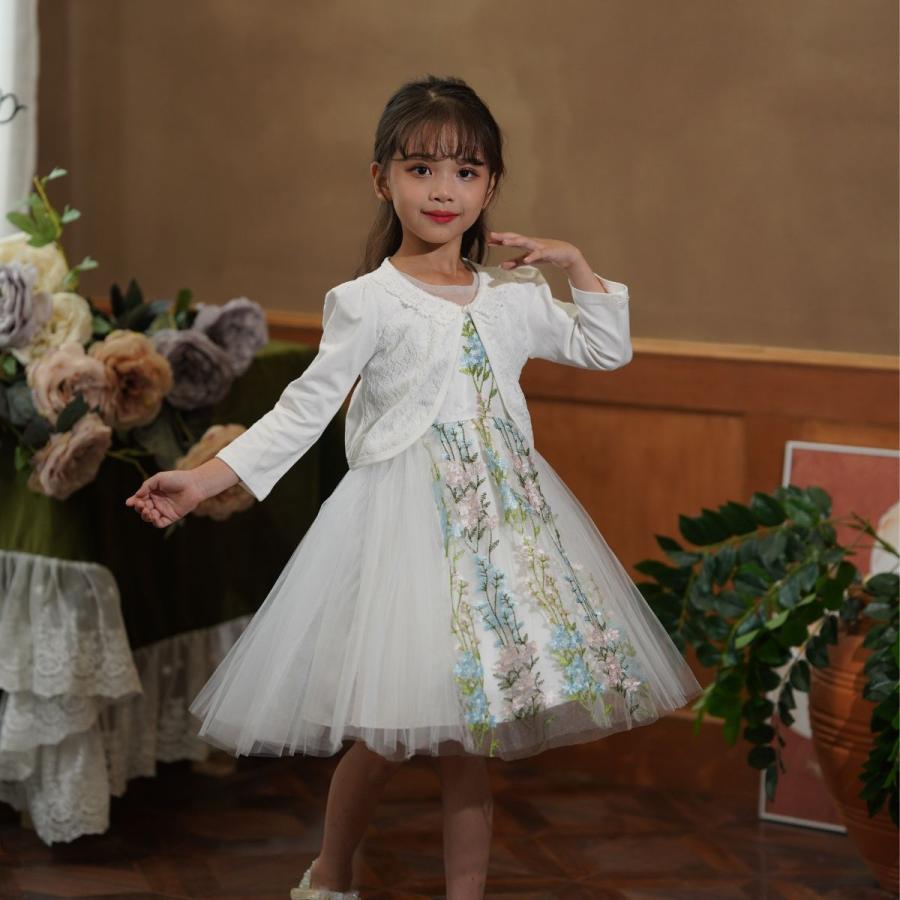 RerCu 子供ドレス ドレス 子供 発表会 ピアノ 結婚式 キッズドレス