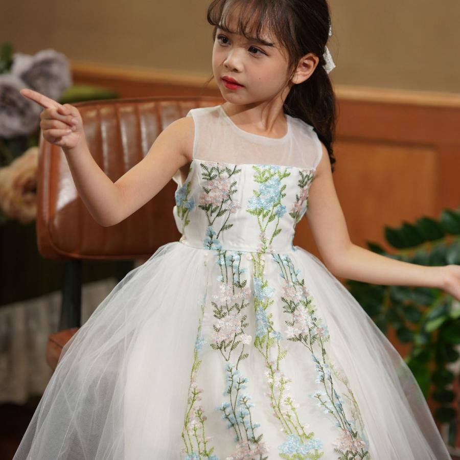 RerCu 子供ドレス ドレス 子供 発表会 ピアノ 結婚式 キッズドレス