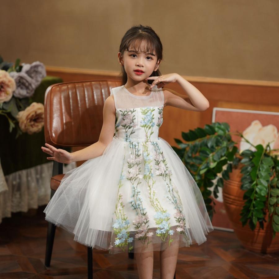 RerCu 子供ドレス ドレス 子供 発表会 ピアノ 結婚式 キッズドレス