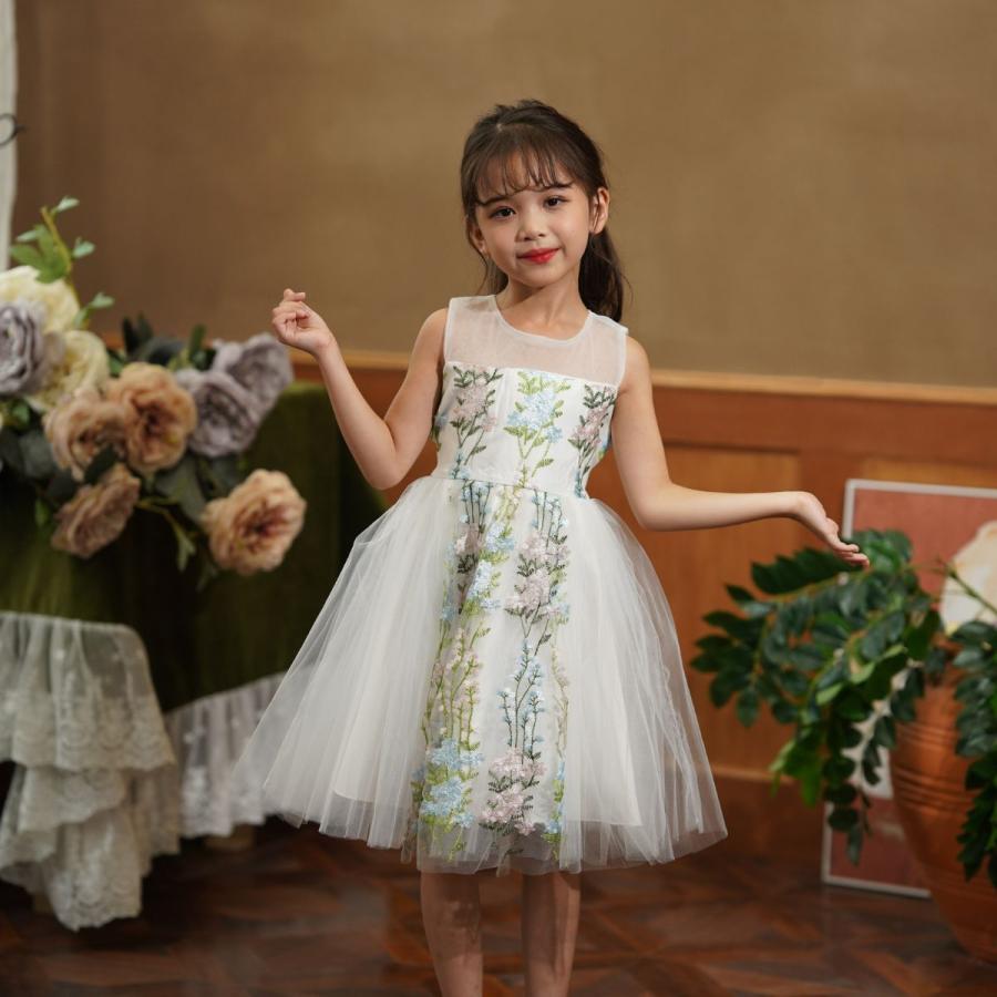 RerCu 子供ドレス ドレス 子供 発表会 ピアノ 結婚式 キッズドレス