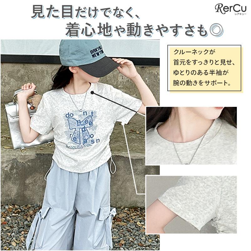 子供服 女の子 140cm まとめ売り服32点+帽子2点セット RerCu ガールズ セットアップ 女の子 Tシャツ 半袖 パンツ トップス
