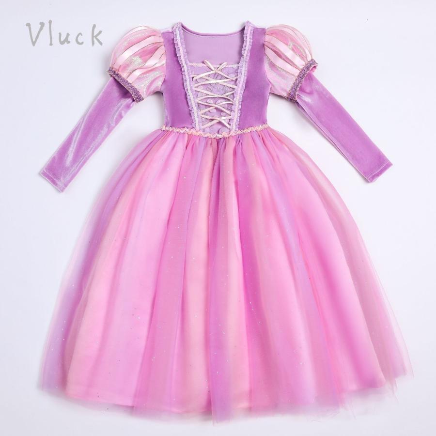 即購入⭕️ Sサイズ ラプンツェル ワンピース ドレス 衣装 コスプレ Amazon.co.jp: [monoii] ラプンツェル コスプレ 衣装 プリンセス