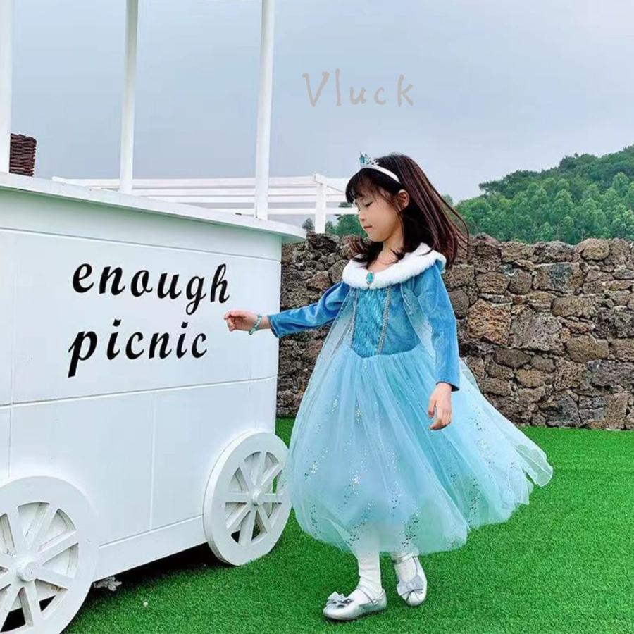 エルサドレス エルサ 秋冬向け アナ雪 キッズ アナと雪の女王2 新作 エルサ 子供用 ドレス アナ雪 コスプレ 衣装 コスチューム ワンピース 子供 かわいい Vl102 子供ドレスvluckstore 通販 Yahoo ショッピング