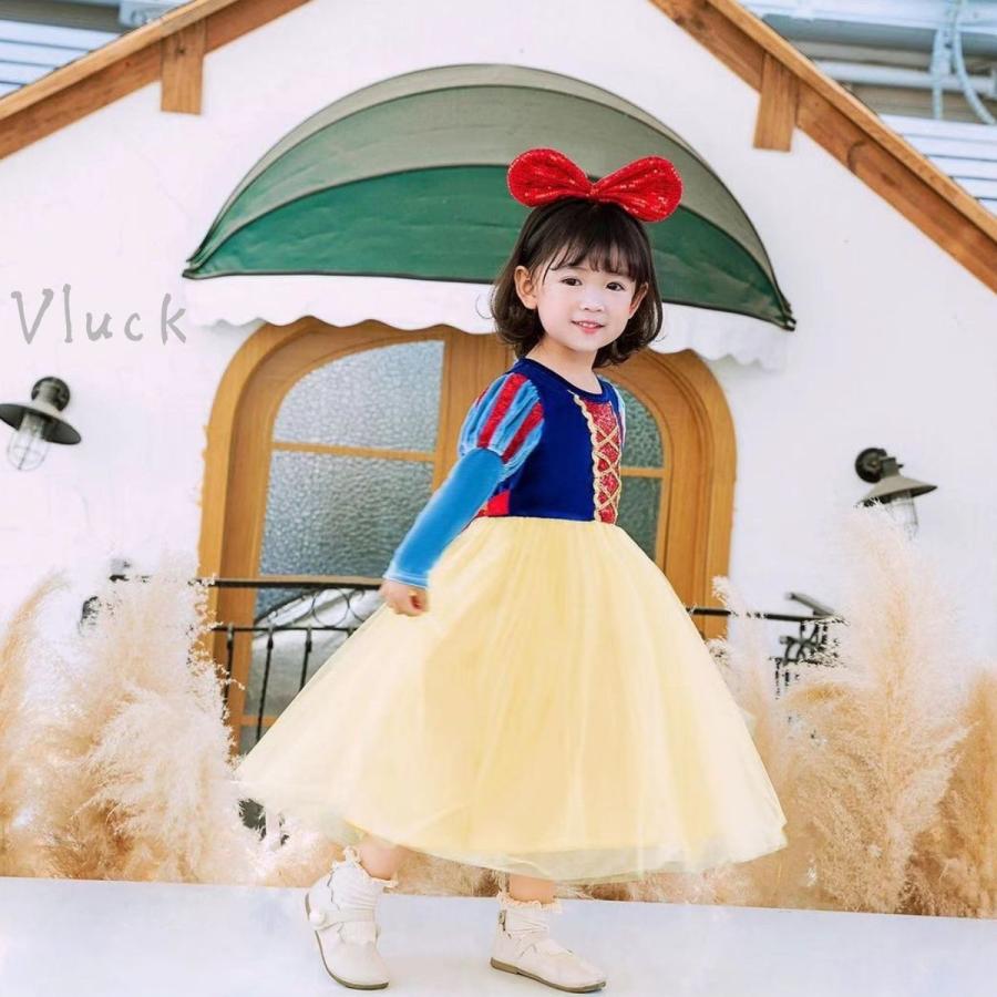 白雪姫 ドレス 130cm 公式】ディズニーストア.jp | 白雪姫 キッズ用ドレス ロング