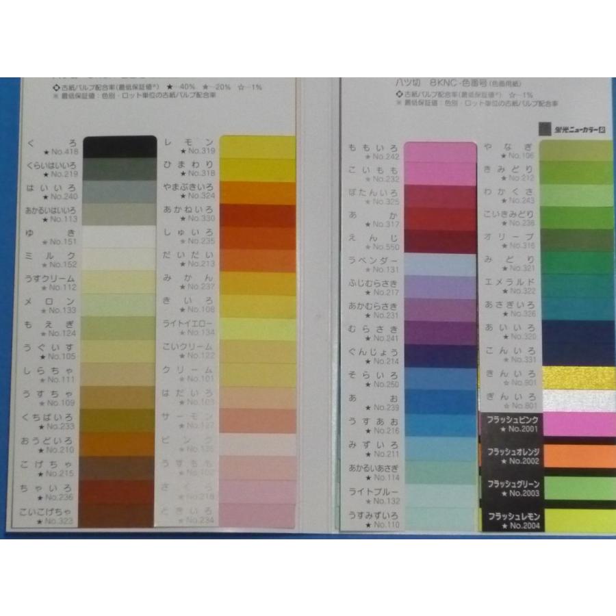 八つ切り色画用紙 八つ切各色1枚売り 八ツ切一般色 8ncr リンテック ニューカラーr 392mm 271mm 1 宏明ヤフー店 通販 Yahoo ショッピング