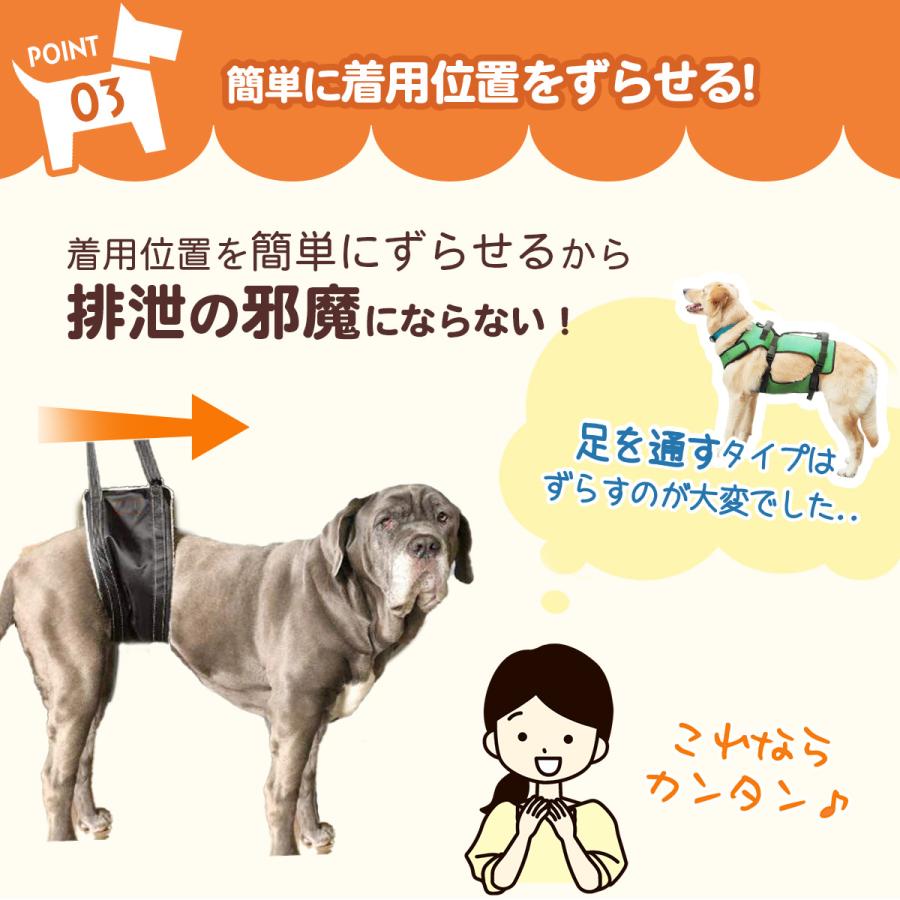 犬 介護用ハーネス 老犬 シニア 歩行 補助 散歩 サポート リハビリ 腰