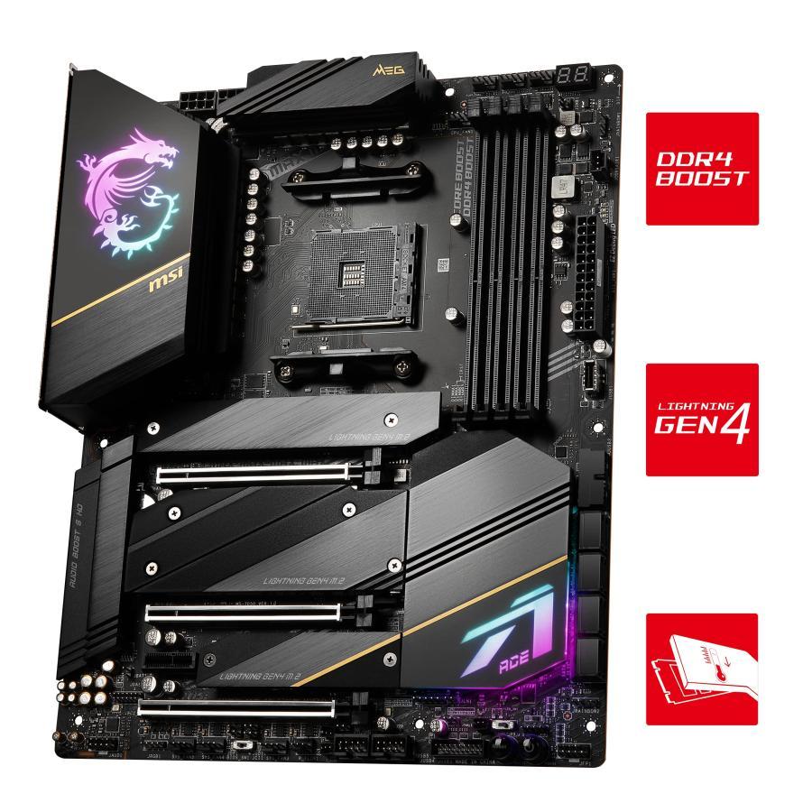 MSI MEG X570S ACE MAX Gaming Motherboard (ATX, AMD, Socket AM4