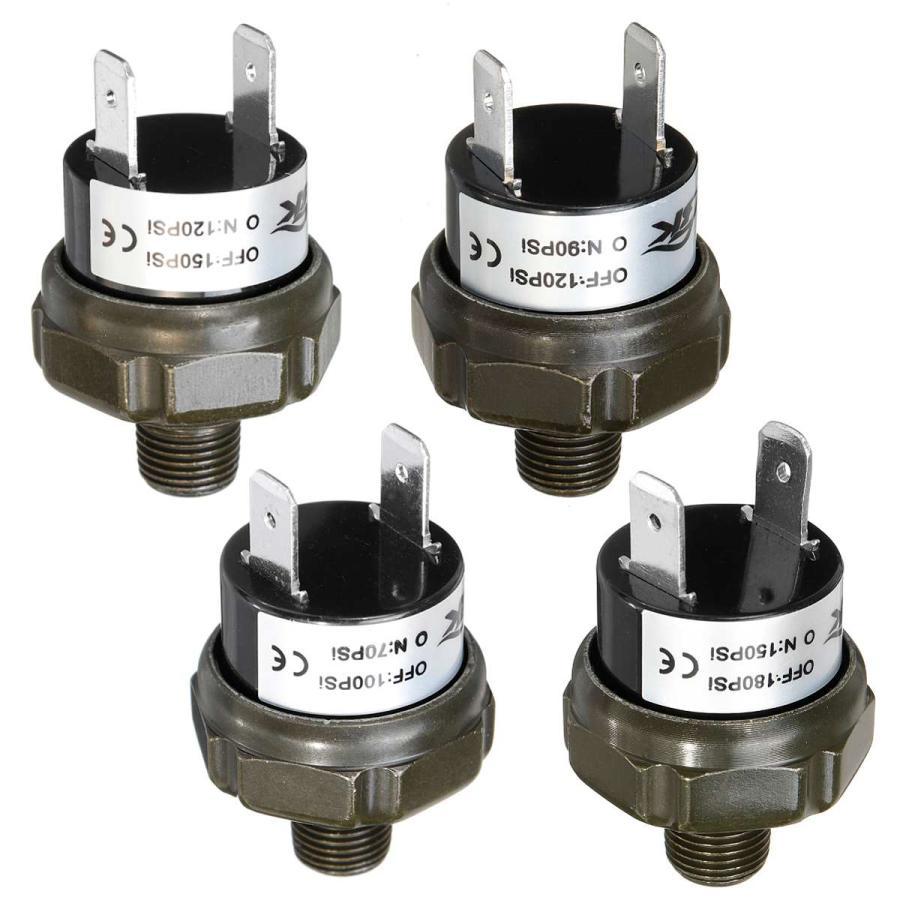エアプレッシャースイッチ スレッドマウントスレッド70100PSI 90120PSI 120150PSI 150180PSI 125