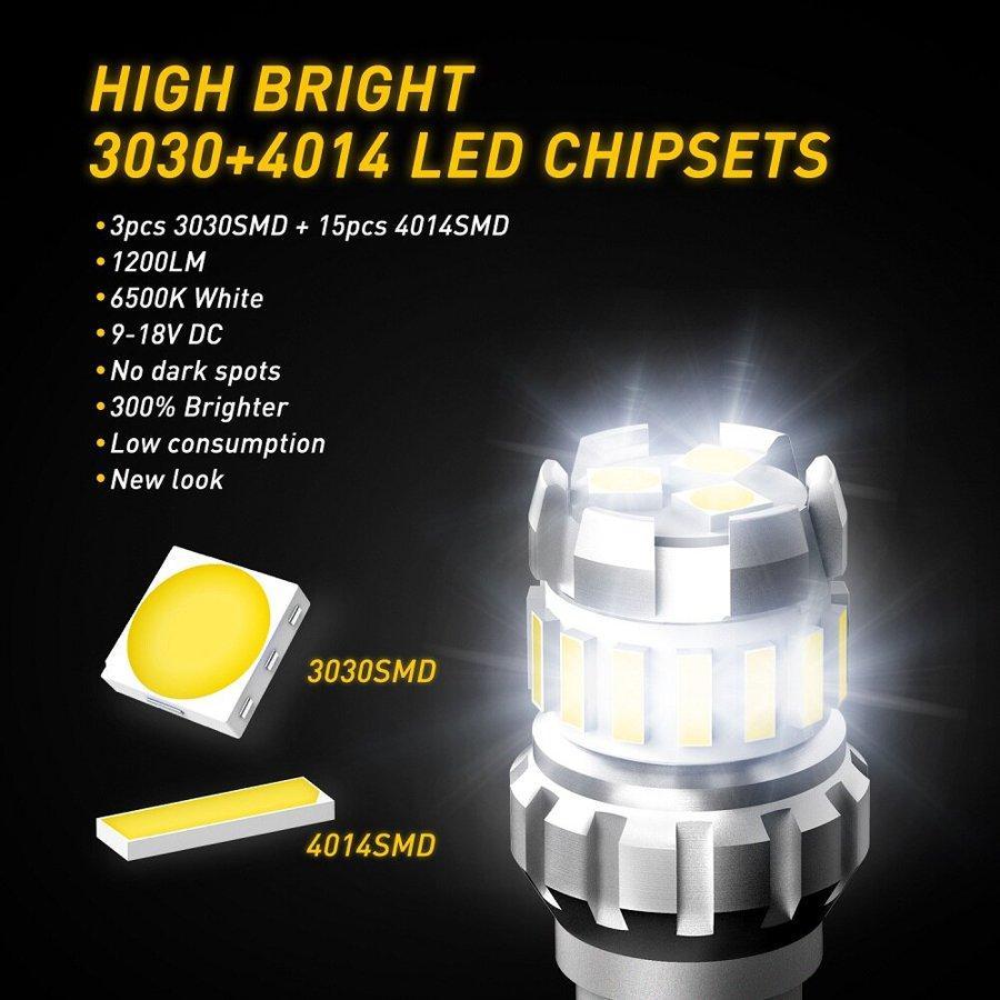 並行輸入品】リバースターンシグナル付き LED 電球 カスタム T15 T10