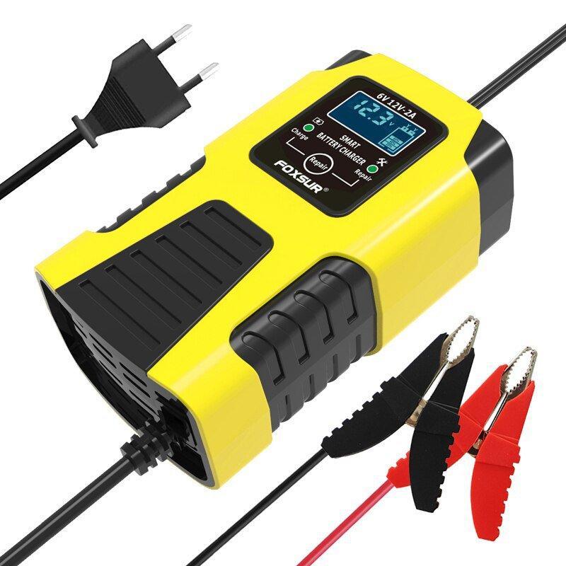 並行輸入品】FOXSUR 6V & 12V スマートバッテリー メンテ バッテリー 