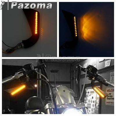 ハーレー カスタム カフェレーサー ボルトバック ミラー Led ウインカーライト リアビューサイドミラー バイク用品 バイクパーツ｜voga｜08