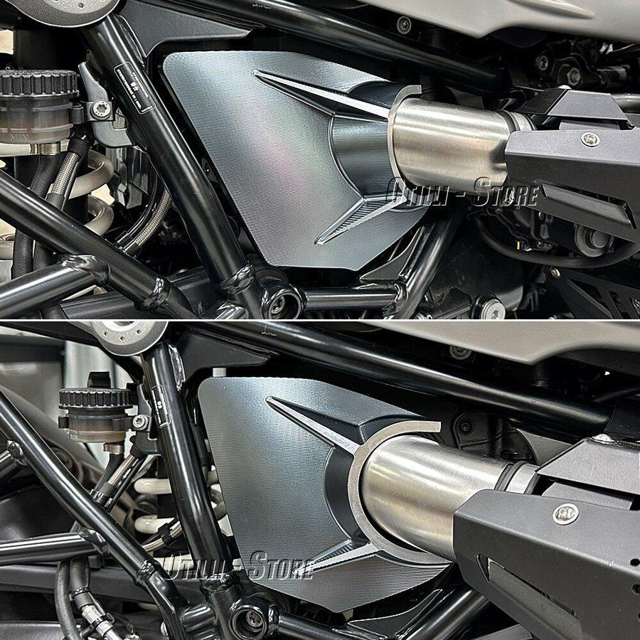 【並行輸入品】BMW オートバイ フイルター完全 保護カバー BMW r9t rninet 保護 カバー スライド式 フレーム 2021-2023_7