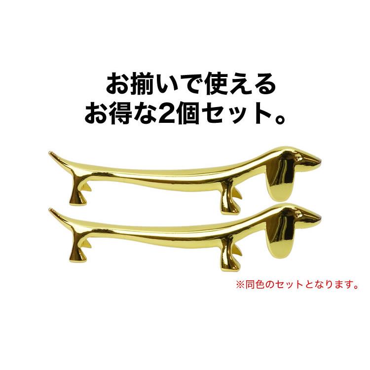 カトラリーレスト 箸置き 2個セット ナイフレスト カトラリー ナイフ フォーク スプーン 箸 可愛い 高級感 しか 犬 アニマル PR-CUTLERYST【メール便 送料無料】｜vogel｜11