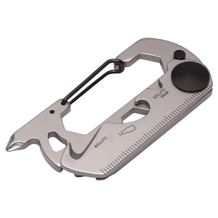 マルチツール 多機能 カラビナ 栓抜き 六角レンチ プラスドライバー