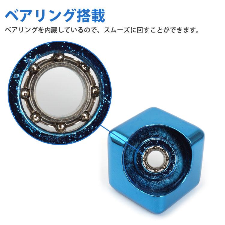 キューブハンドスピナー ハンドスピナー 回転 ベアリング キューブ型