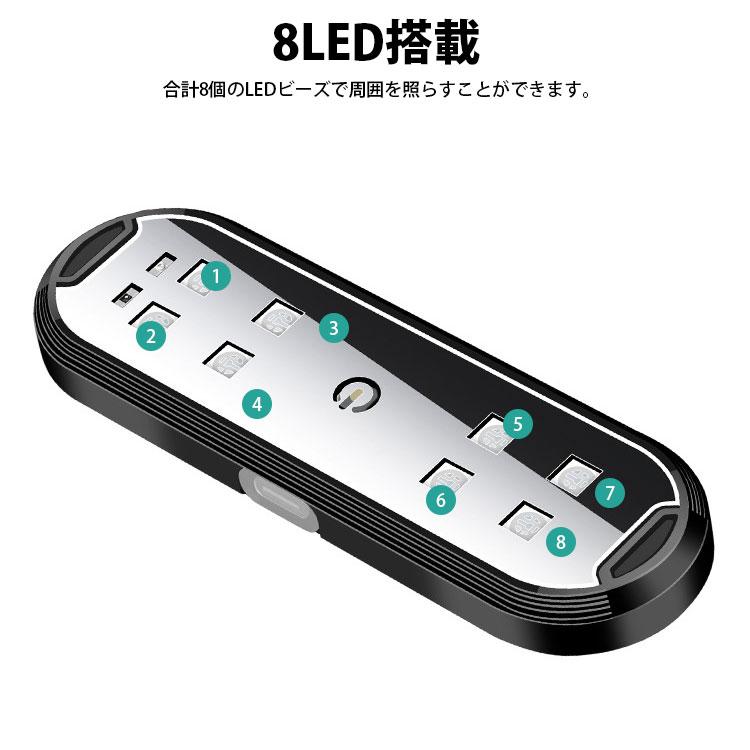 LED カーテシーランプ 2個入り LEDライト ドアライト サイドライト