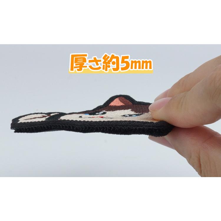 パンダねこ★未使用★デニム&ダンガリー02 ワッペン 刺繍 FITH パンダねこ様専用☆未使用☆デニム&ダンガリー02 ワッペン 刺繍 FITH