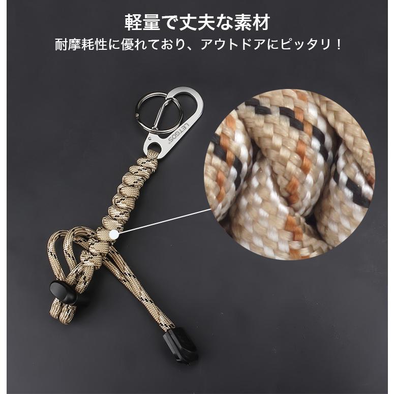 100サイズ箱パラコード紐大量ハンドメイド材料キーホルダーカラビナ