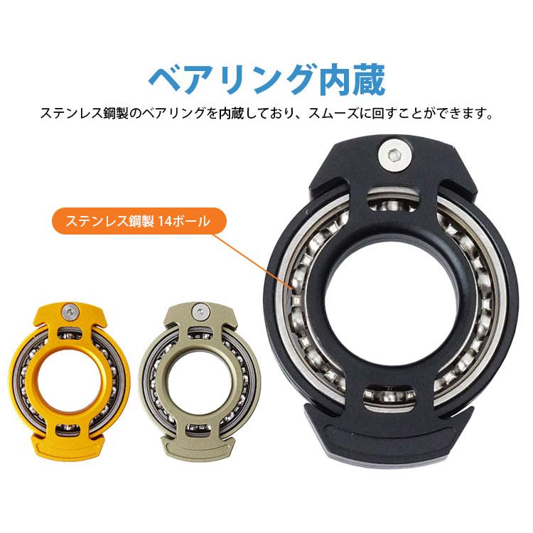 ハンドスピナー 指スピナー 収納ケース付き ベアリング内蔵 回転