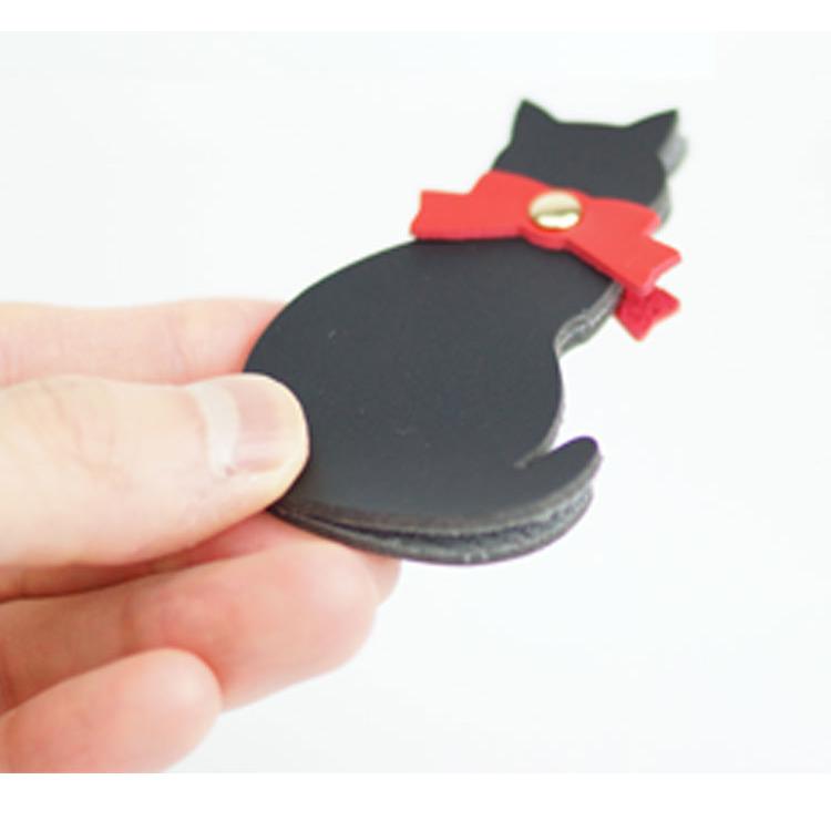 黒猫しおり ブックマーカー 栞 しおり アニマルグッズ 動物 猫 黒猫